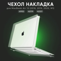 Чехол-накладка для MacBook Air 13; накладка на макбук эир 2018 2019 2020 2021 M1 А1932; А2179; А2337