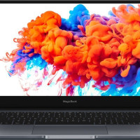 14" Ноутбук Honor MagicBook 14, AMD Ryzen 5 5500U (2.1 ГГц), RAM 8 ГБ, SSD 512 ГБ, AMD Radeon Graphics, Windows Home, (5301AFLS), серый, Российская клавиатура