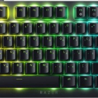 Игровая клавиатура беспроводная Razer DeathStalker V2 Pro TKL, (Low-Profile Linear Optical Red), Российская клавиатура, черный