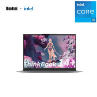 14" Ноутбук Lenovo ThinkBook 14 Intel, Intel Core i5-13500H (2.6 ГГц), RAM 32 ГБ, SSD 512 ГБ, Intel Iris Xe Graphics, Windows Pro, (21HW0008CD), ThinkBook 14+_i5 13500H-32+512-Cланцево-серый, Английская клавиатура