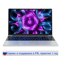 15.6" Ноутбук FI55, RAM 8 ГБ, Intel UHD Graphics 600, Windows Pro, Серебро, Российская клавиатура