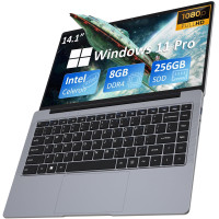 14" Ноутбук onnan O14, Intel Celeron J4105 (1.5 ГГц), RAM 8 ГБ, SSD 256 ГБ, Intel UHD Graphics 600, Windows Pro, Российская клавиатура