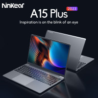 15.6" Ноутбук Ninkear 15.6"   A15  Plus, AMD Ryzen 7 5700U (1.8 ГГц), RAM 32 ГБ, SSD 1024 ГБ, AMD Radeon Graphics, Windows Pro, Серебро, Российская клавиатура