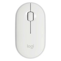 Logitech Мышь (Box),M350 Pebble Bluetooth Mouse - OFF-WHITE.