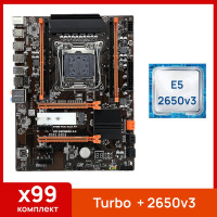 Материнская плата Atermiter X99-Turbo + Xeon E5 2650v3