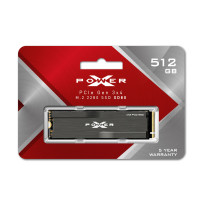 512 ГБ Внутренний SSD-диск Silicon Power XD80 M.2 PCI-E 3.0 (SP512GBP34XD8005)