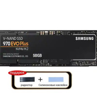 500 ГБ Внутренний SSD-диск Samsung 970 EVO Plus NVMe M.2 SSD (MZ-V7S500B/AM)