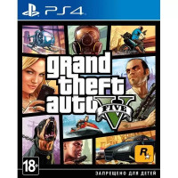 Игра на диске GTA: Grand Theft Auto 5 (V) (PS4) Русские субтитры