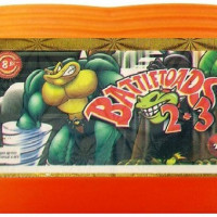 Картридж для Dendy 2 в 1 BattleToads /  BattleToads & Double Dragon (Battle Toads 2+3)