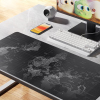 Игровой коврик для мыши IMICE коврик для мыши игровой большой 400*900 работая играя учась коврик для стола игровые коврики для мыши и клавиатуры, черно-серый