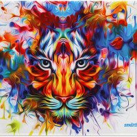 Коврик для мыши SmartBuy Tiger-2, L, белый