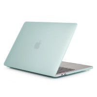 Чехол накладка для ноутбука Apple Macbook Pro 13 A1706 A1708 A1989 A2159 A2289 A2251 2016 2017 2018 2019 2020 2021 года - зеленый матовый soft touch Защитный противоударный пластиковый на Макбук Про 13,3 дюймов Retina М1 пластик с отверстиями