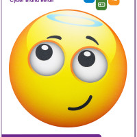 Коврик для мыши CBR S9 Angel, M, желтый