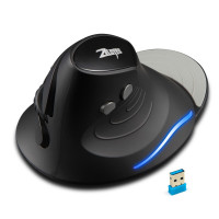 Мышь беспроводная ZELOTES Мышь, черный