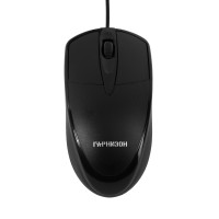 Мышь проводная Гарнизон GM-220XL, черный