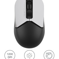 Проводная оптическая мышь с бесшумным кликом A4Tech Fstyler FM12S, 1200dpi, 3 кнопки, silent