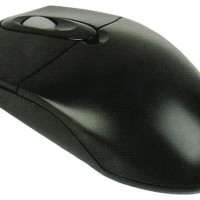 Мышь проводная A4Tech OP-720, 1000dpi, оптическая светодиодная, PS/2, черный