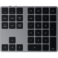 Клавиатура беспроводная Logitech Satechi Aluminum Extended Keypad (ST-XLABKM), серый