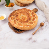 Лепешка тандырная узбекская маленькая, хлеб Mazon Foods, 300г