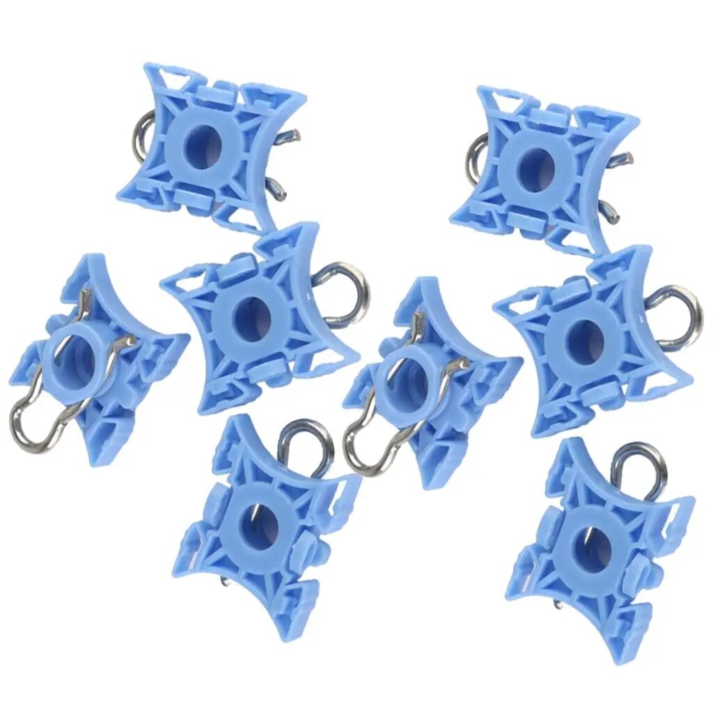 8Pcs Window Regulator Sliding Pivots Clips Retainers for  51321938884