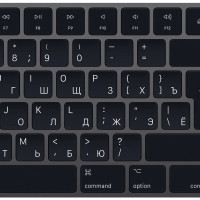 Беспроводная клавиатура Apple Magic Keyboard 2 с цифровой панелью(С гравировкой), Черная