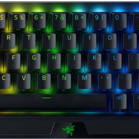 Игровая клавиатура беспроводная Razer BlackWidow V3 Mini HyperSpeed, (Razer Yellow), Российская клавиатура, черный