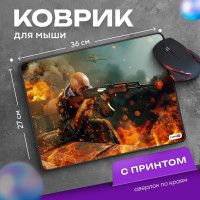 Коврик для мыши, игровой коврик для мыши, FUMIKO MP02 Оборона 360x270х2 мм
