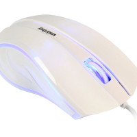 Мышь проводная Smartbuy ONE 338 белая 1200 dpi / SBM-338-W / с подсветкой / кабель 1,4м.