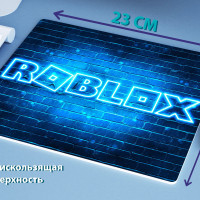 Игровой коврик для мыши Freesub Roblox (Роблокс: №8), L, разноцветный