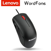 Мышь проводная Lenovo LNM120, черный