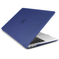 Чехол для MacBook Air 13 2020, 2019, 2018 / A1932, A2179, A2337 M1 /  Противоударный чехол накладка для Макбук Эйр 13, Nova Store, пластик, Темно-синий 