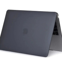 Чехол-накладка пластиковая для MacBook Pro 15 2016-2019 Retina (A1707 A1990), Матовый черный Hardshell