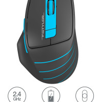 Беспроводная оптическая мышь A4Tech Fstyler FG30, 2000dpi,  6 кнопок