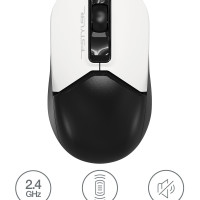 Беспроводная мышь A4Tech Fstyler FG12S с бесшумным кликом, 1000 dpi, 3 кнопки, silent