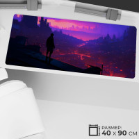 Игровой коврик для мыши Простые решения Большой коврик для мышки ПК, XXL, разноцветный