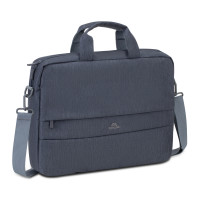 RIVACASE 7532 dark grey Сумка для ноутбука и ультрабука до 15.6", для Apple MacBook Pro/MacBook Air 15, с карманом для планшета до 10.1" из водоотталкивающей ткани серая