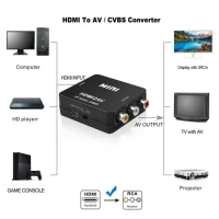 Цифровой конвертер HDMI to AV Тюльпаны