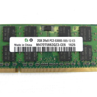 Оперативная память SP-Laptop для Ноутбука DDR2 2ГБ 667 МГц SO-DIMM CL5 PC2-5300S 1x2 ГБ (M470T5663QZ3-CE6)