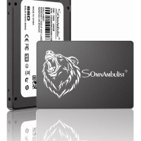 1 ТБ Внутренний SSD-диск Somnambulist 2.5" SATA3 6.0 Гбит/с До 550 Мбит/с Встроенный твердотельный накопитель (SSD-Black Beary 1T)