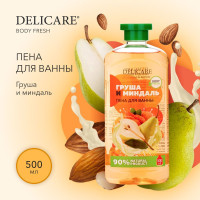 Пена для ванны Delicare " Миндаль и Груша " 500мл