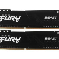 Оперативная память Kingston Fury Beast Black DDR4 2666 МГц 2x4 ГБ (KF426C16BBK2/8)