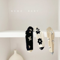 22年新款儿童袜子潮ins韩国春秋精梳棉中筒男女童堆堆袜厂家批发