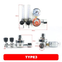 Редуктор давления газа 0-25 МПа CO2 Mig Tig