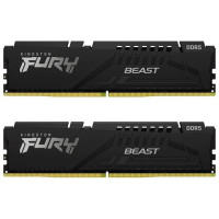 Оперативная память Kingston Fury Beast DDR5 5200 МГц 2x16 ГБ (KF552C40BBK2-32)