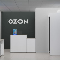 Комплект мебели для ПВЗ Ozon(стол проверки с большим контейнером)