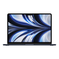 13.6" Ноутбук Apple MacBook Air 2022, Apple M2 (3.5 ГГц), RAM 8 ГБ, SSD 256 ГБ, Apple M2, macOS, (MLY33LL), черный, Английская клавиатура