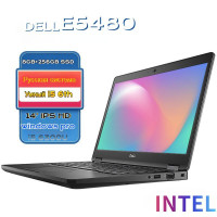 14" Ноутбук Dell &nbsp;Windows 10 Русская система, беспроводная карта 2,2 ГГц, IPS HD 1366X768, двухъядерная четырехпоточная, 2MP камера&nbsp;, Intel Core i5-6300U (2.4 ГГц), RAM 8 ГБ, SSD, Intel GMA, Windows Pro, Английская клавиатура