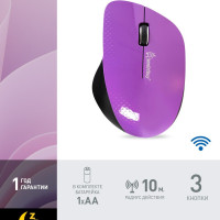 Мышь беспроводная Smartbuy 309AG (SBM-309AG-P), фиолетовый, черный