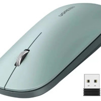 Беспроводная компьютерная мышь UGREEN MU001 Portable Wireless Mouse зеленый