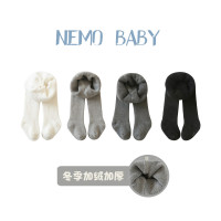 20年秋冬毛圈加厚儿童连裤袜女童袜子舞蹈袜棉宝宝袜九分打底裤袜